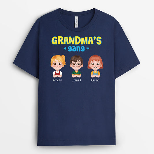4136AUS2 custom grandma gifts grandma t shirt with grandkids names_ 4136A6T0A