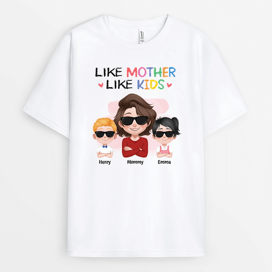 4147AUS1 custom mom gifts_ like mother like daughter son shirts_ 4147AKH0A