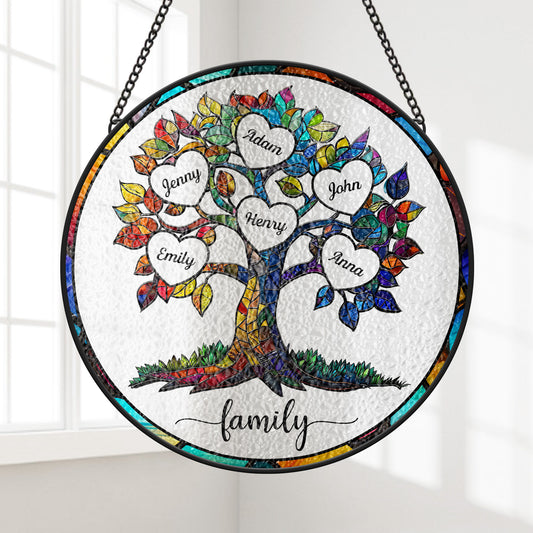 4189UUS1 personalized family gifts family tree suncatcher 4189U9L5I