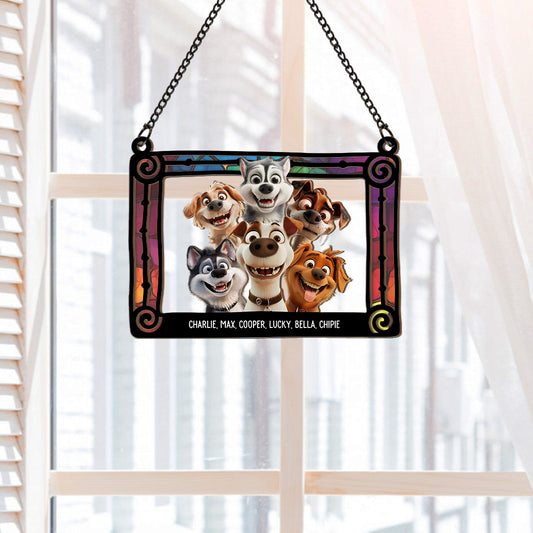 4191UUS2 personalized gifts for dog lovers dog mom suncatcher 4191U9L5C