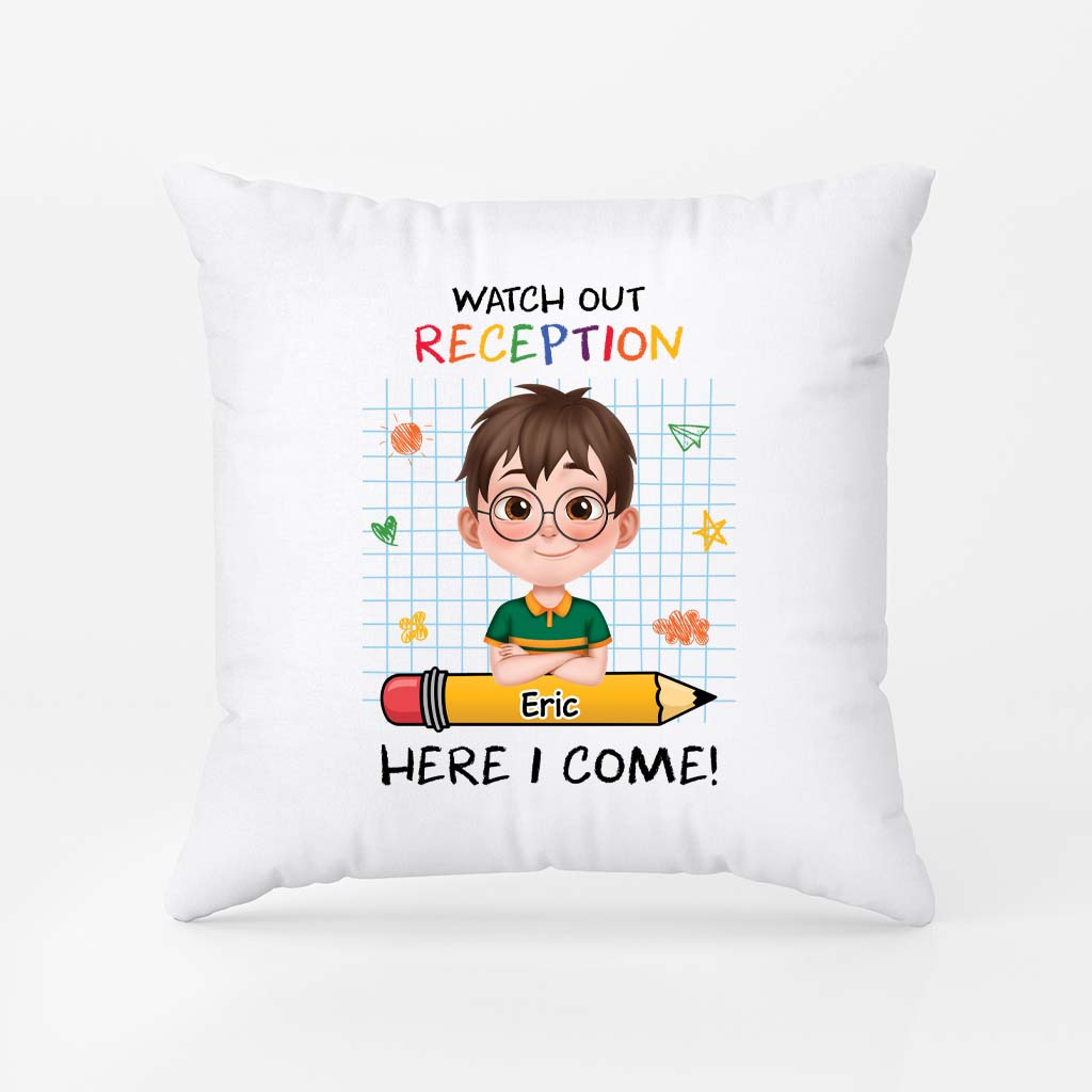 4194PUS1 personalized pillows first day of school gifts for kids 4194P