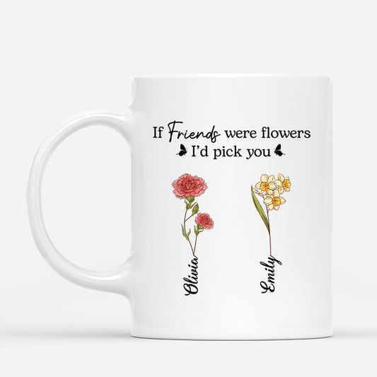 4197MUS1 personalized gifts for best friends flower pick mug 4197MKL7F