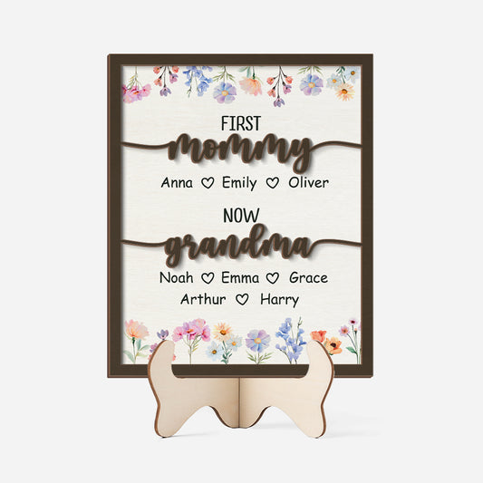 4200QUS1 personalized grandma gifts first mom grandma plaque 4200Q8I5A