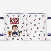 4218MUS2 3d printing effect personalized gift for dog lovers dog mum mug 4218M8K0C