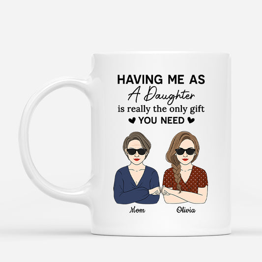4220MUS1 personalized gift for mom the only gift mug 4220MKQ8A