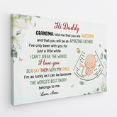 4226CUS2 custom canvas for mom_ mommy to be mothers day gifts_ 4226C8N8A