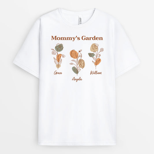 4233AUS1 personalized mom gifts mommys garden t shirt 4233A3G5A