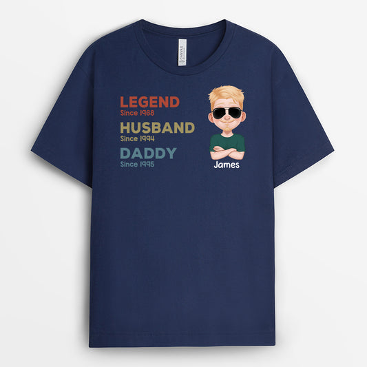4235AUS2 personalized mothers day shirts legend wife mommy grandma since 4235A5L5A