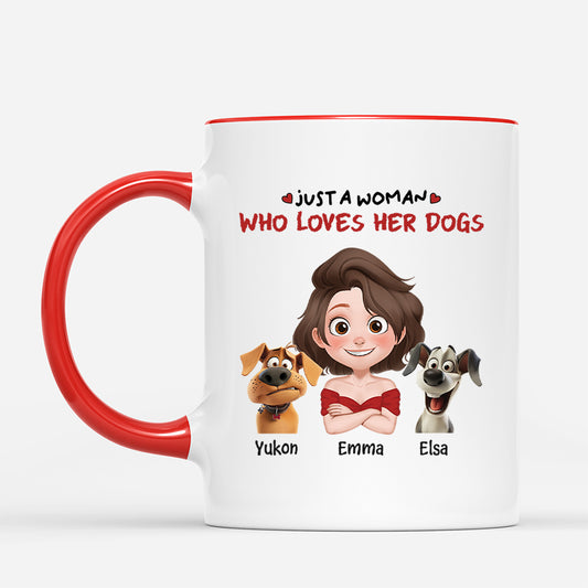 4255MUS2 personalized dog dad gifts coffee mug with dog and owner_ 4255M8K0C