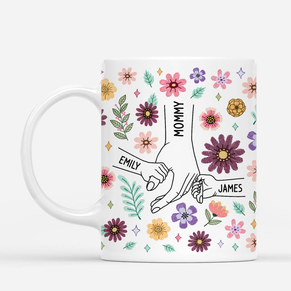 4260MUS1 personalized gifts for mom on mothers day floral mugs for mom 4260M5M5A
