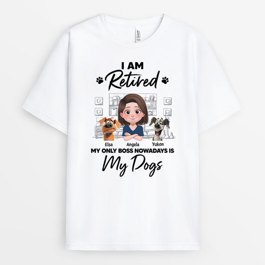 4263AUS1 custom dog shirts funny retirement gifts im retired shirt_ 4263ATK0C