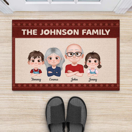 4267DUS2 personalized family gifts family name doormat 4267DTQ0A_6ef4b809 8223 493d 81d0 91f13ae19b6e