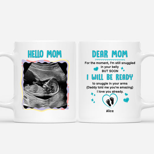 4269MUS1 personalized mom to be gifts_ from bump dear mom mugs with photo 4269MTT5A