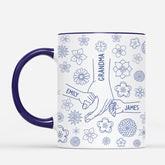 4286MUS2 personalized mothers day gift for mom pink floral mug for mom 4286MKM3A