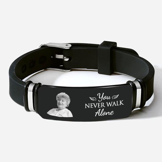4289JUS1 personalized photo memorial gifts youll never walk alone bracelet_ 4289J5T5A_6ffbd241 d730 4d60 818f 20bb321baf7e
