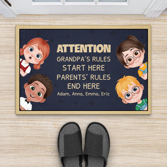 4290DUS2 personalized grandparents doormats_ funny gifts for grandparents 4290D8H0A