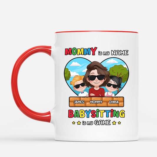 4295MUS2 personalized dad mug funny gifts for dad daddy is my name 4295MKH0B