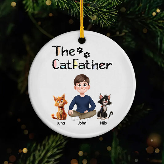 4298OUS1 custom christmas gifts for cat lovers ceramic cat ornaments_ 4298O3L0D