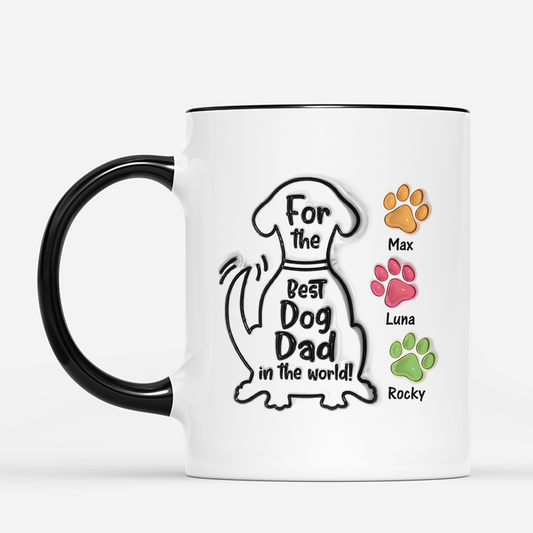 4313MUS2 3d printing effect personalized gifts for dog moms best dog mom mug_ 4313M