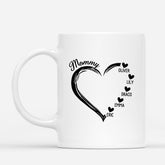 4333MUS2 personalized mommy gifts love you like the sea mug 4333M6I5A