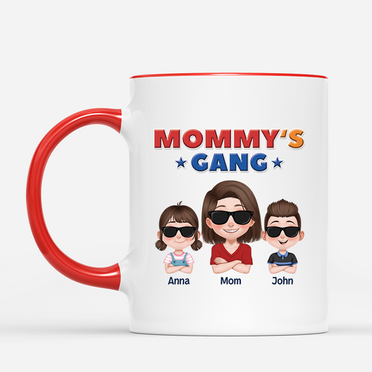 4341MUS2 personalized dad gifts daddys gang t shirt 4341M9H0B