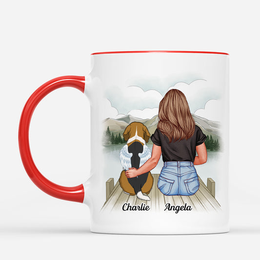 4362MUS2 custom dog mug loss of dog memorial gifts_ for dog owners 4362M34TC
