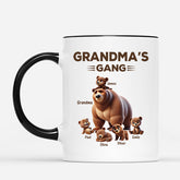 4364MUS2 personalized gifts for father_ papa bear mug with names 4364M5M3B