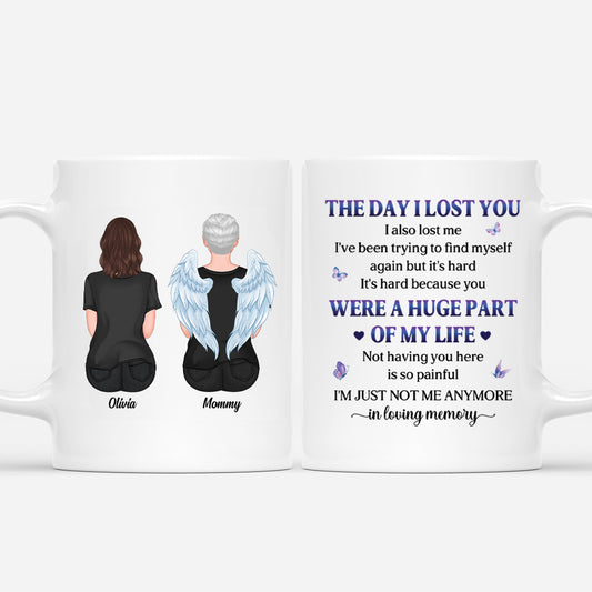 4372US1 personalized in loving memory gifts_ the day i lost you mug 4372