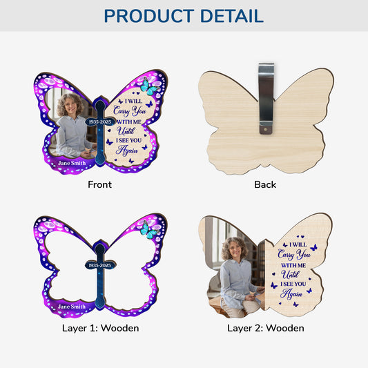 4376GUS2 personalized car visor clips unique picture memorial gifts_ 4376G3TMA