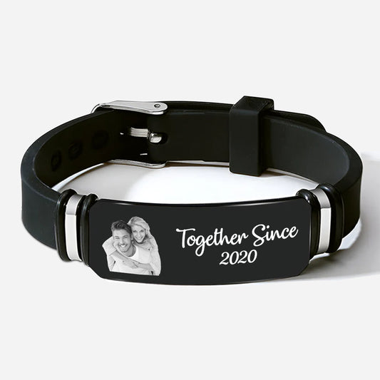 4386JUS1 personalized gifts for couple photo bracelets together since 4386J3L5B_9a19c549 9544 45f0 bfa1 0ab4df75cacd