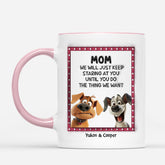 4410MUS2 custom dog mug funny gifts for dog owners from the dog 4410M8M5C