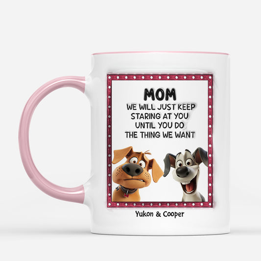 4410MUS2 custom dog mug funny gifts for dog owners from the dog 4410M8M5C