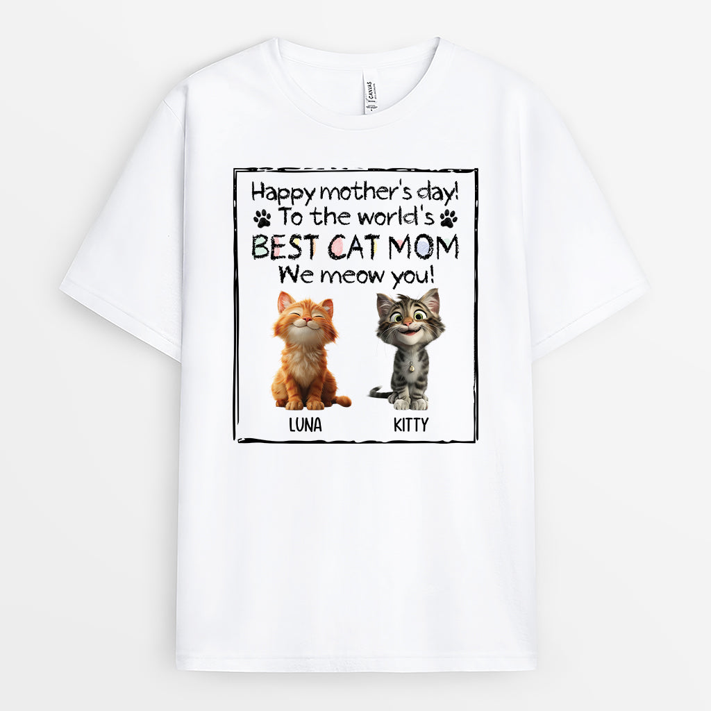 4419AUS1 personalized mothers day shirts cute presents for cat lovers 4419AKMTD