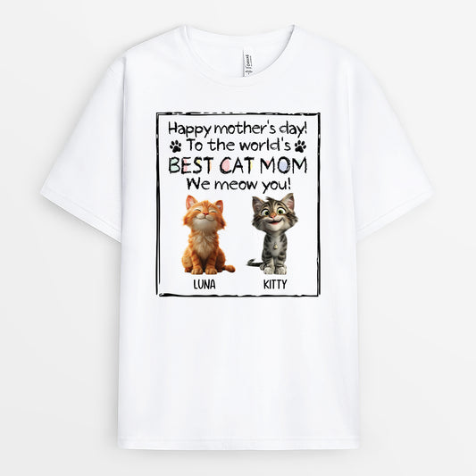 4419AUS1 personalized mothers day shirts cute presents for cat lovers 4419AKMTD