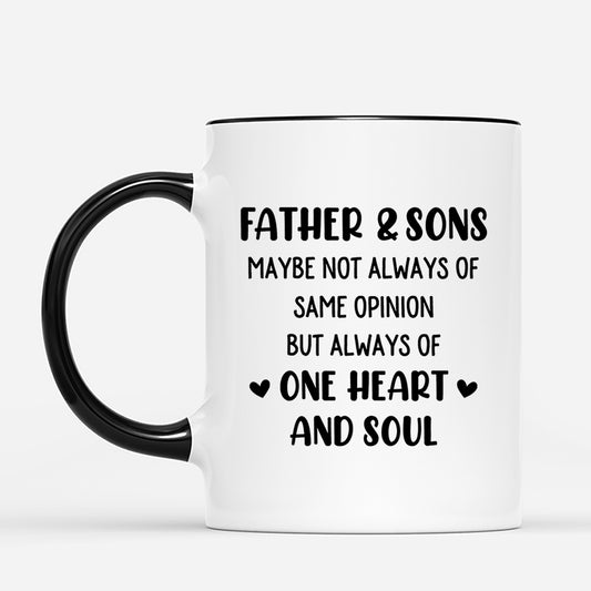 4427MUS2 personalized gifts for dad father and son mug 4427M6L0B