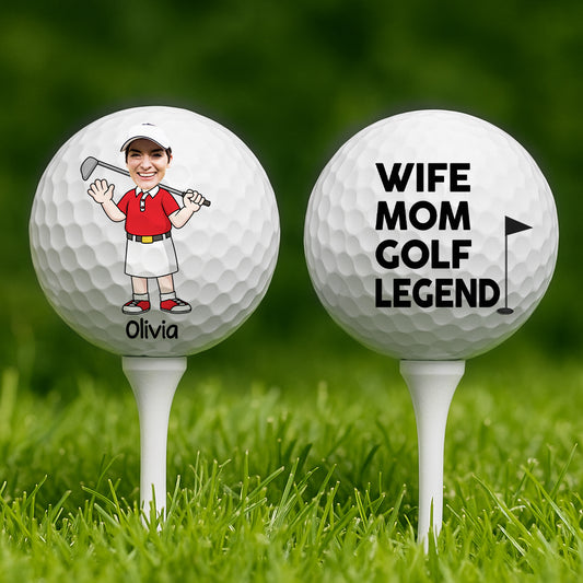 4432KUS2 funny personalized gifts for him golf balls with faces_ 4432K6KTB