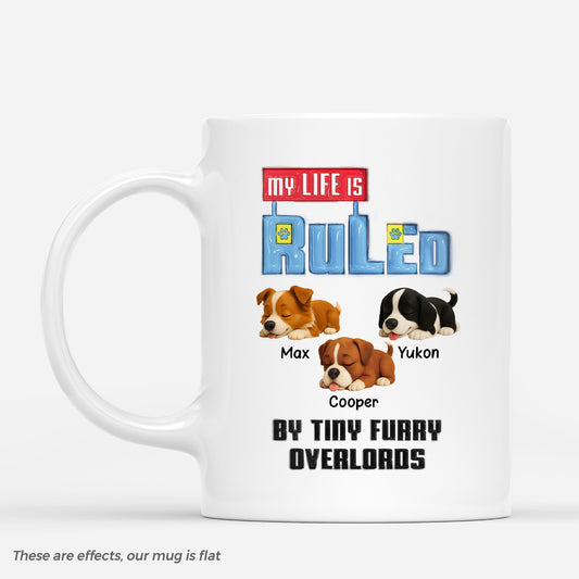 4435MUS1 3d printing effect cute dog mug personalized dog lover gifts 4435MKYTC