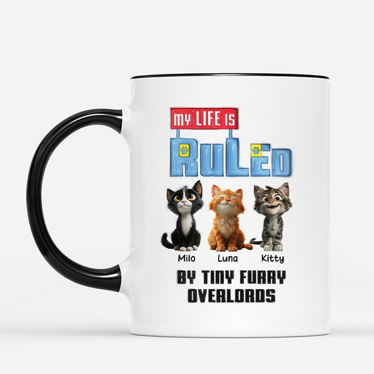 4435MUS2 3d printing effect cute cat mug personalized cat lover gifts 4435MKYTD
