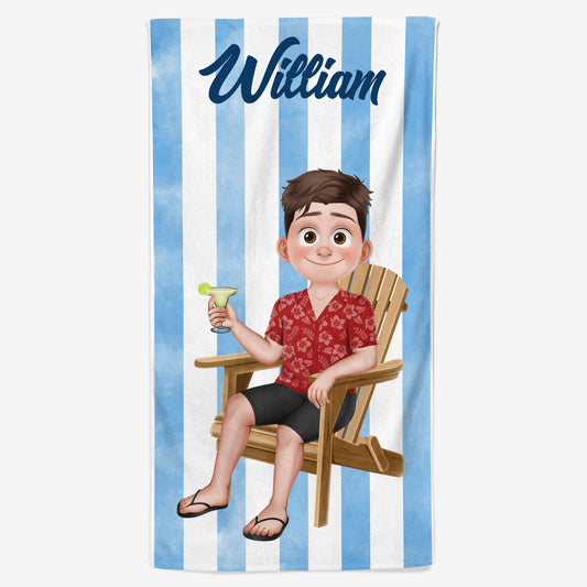 4444BUS1 personalized beach towels with names_ summer gifts for him 4444B5MMB_89f8d31f e36c 43c7 916b 14b8126bba57