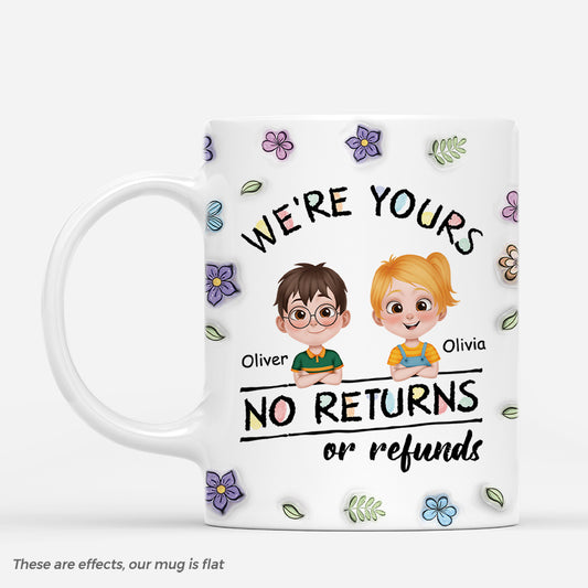 4449MUS1 3d printing effect personalized gifts for parents funny mugs for mom and dad 4449MKT0A