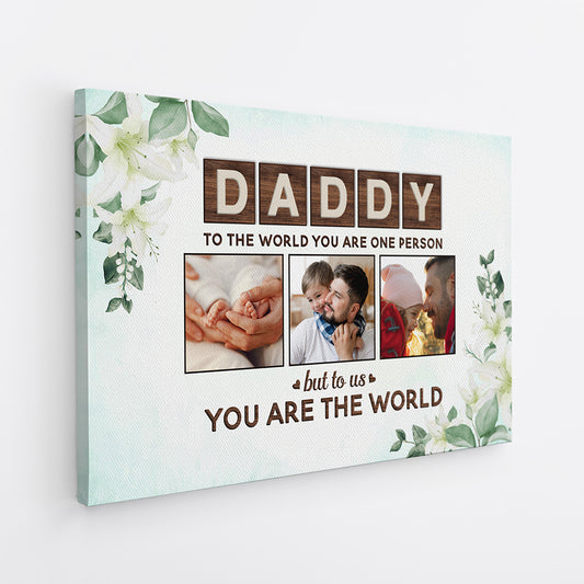 4472CUK2 custom gifts for mom to the world you are a mother_ canvas 4472C5L5A