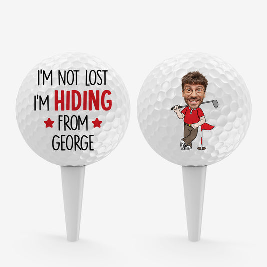 4485KUS1 personalized golf gifts for men funny golf ball face_ 4485KTM3B