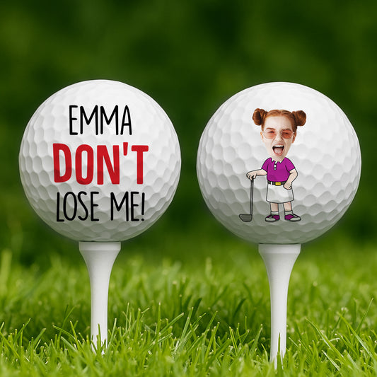 4485KUS2 personalized golf gifts for men funny golf ball face_ 4485KTM3B