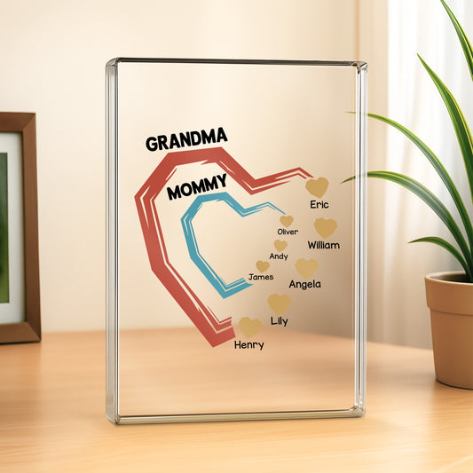 4492RUS2 personalized rectangle acrylic plaque unique grandpa gifts 4492RTMAB