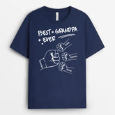 4493AUS3 personalized gifts for fathers day cool best dad ever shirt 4493A3Q5B