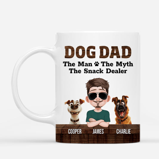 4501MUS1 personlized dog dad mug funny dog gifts for humans 4501M5K0C