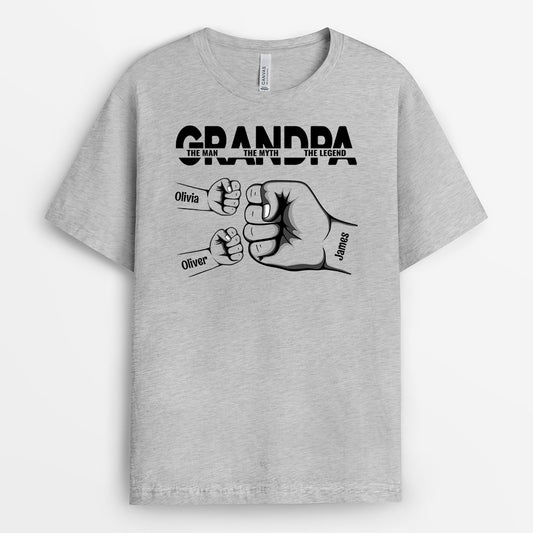 4502AUS3 personalized dad shirt the man the myth the legend shirt_ 4502A8QNB