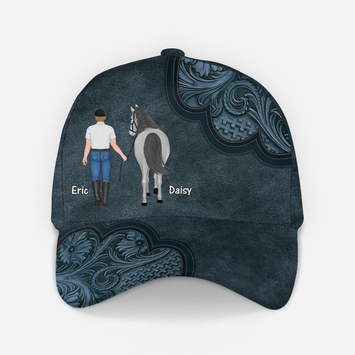 4525JUS2 personalized horse lover cap 4525J