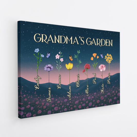 4530CUS2 personalized gifts for mother mommys garden wall art 4530C3QNA