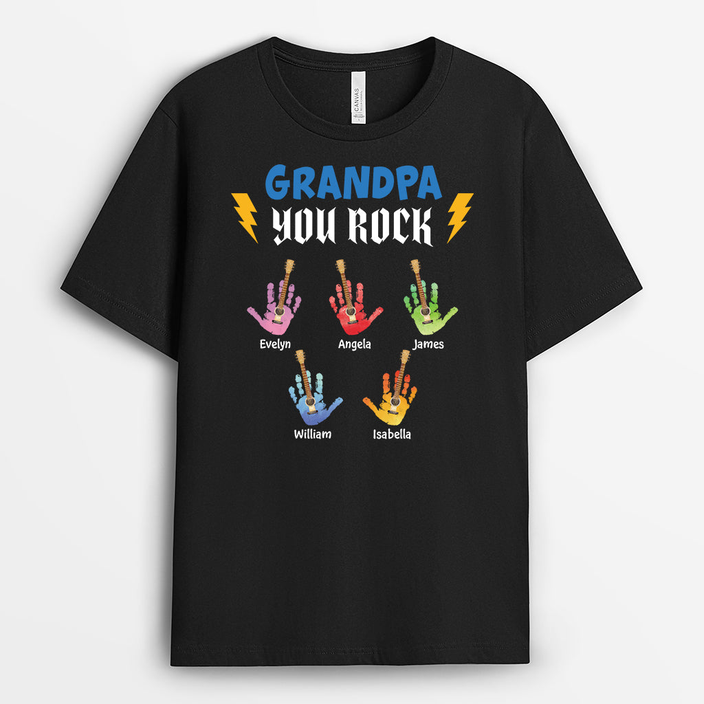 4534AUS2 personalized dad shirts with names cool fathers day gifts_ 4534ATQMB